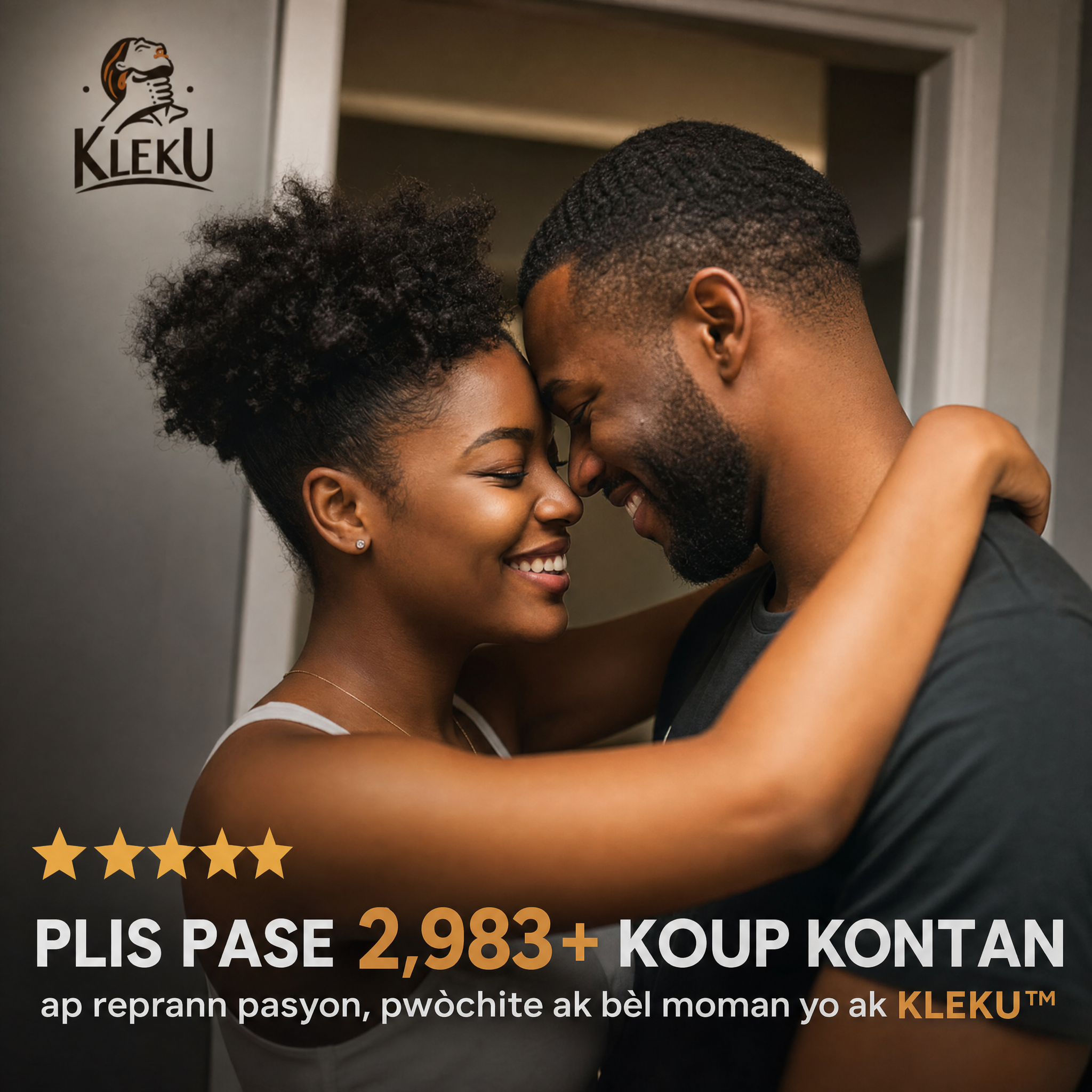 KLEKU™ Sipò Avanse pou Pèfòmans Maskilen